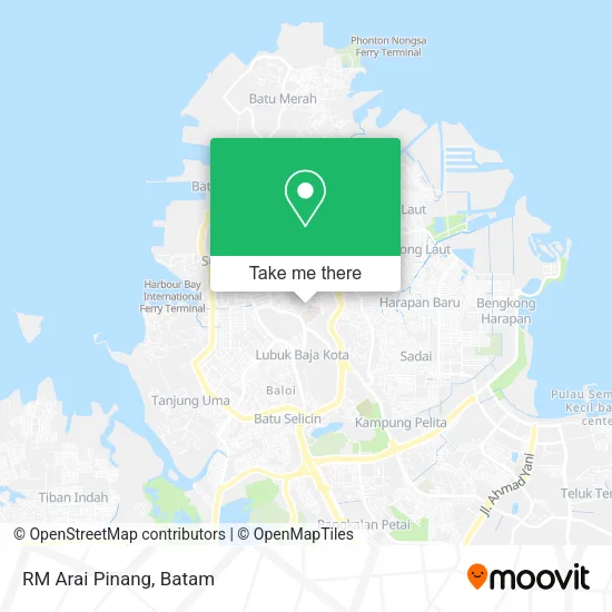 RM Arai Pinang map