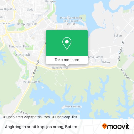 Angkringan sripit kopi jos arang map
