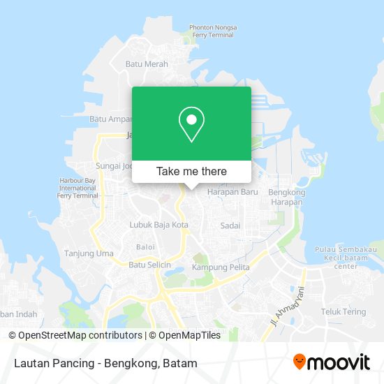 Lautan Pancing - Bengkong map