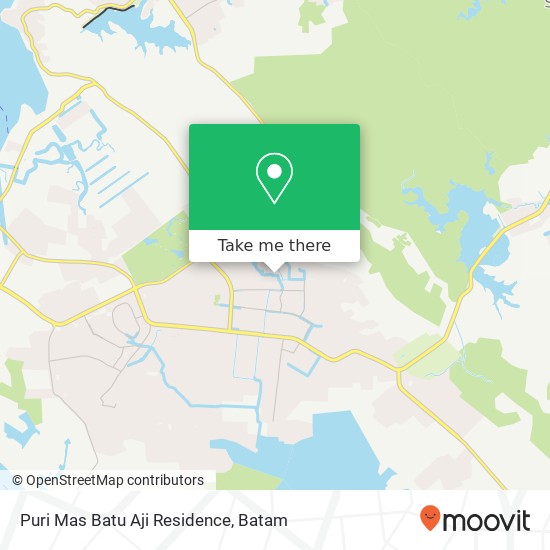 Puri Mas Batu Aji Residence map