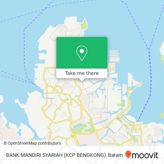 BANK MANDIRI SYARIAH (KCP BENGKONG) map