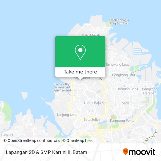 Lapangan SD & SMP Kartini II map
