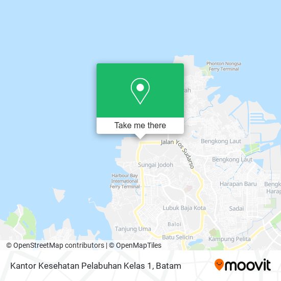 Kantor Kesehatan Pelabuhan Kelas 1 map