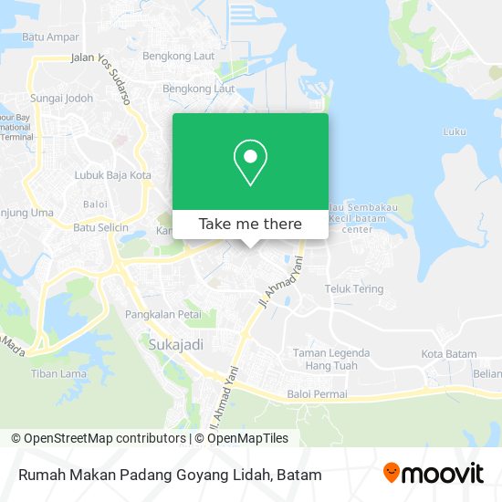 Rumah Makan Padang Goyang Lidah map