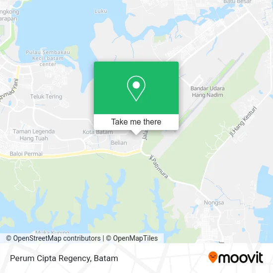 Perum Cipta Regency map