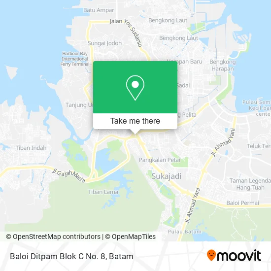 Baloi Ditpam Blok C No. 8 map