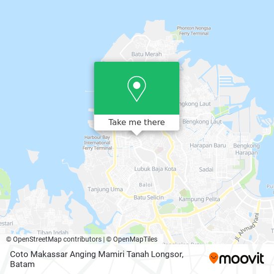Coto Makassar Anging Mamiri Tanah Longsor map