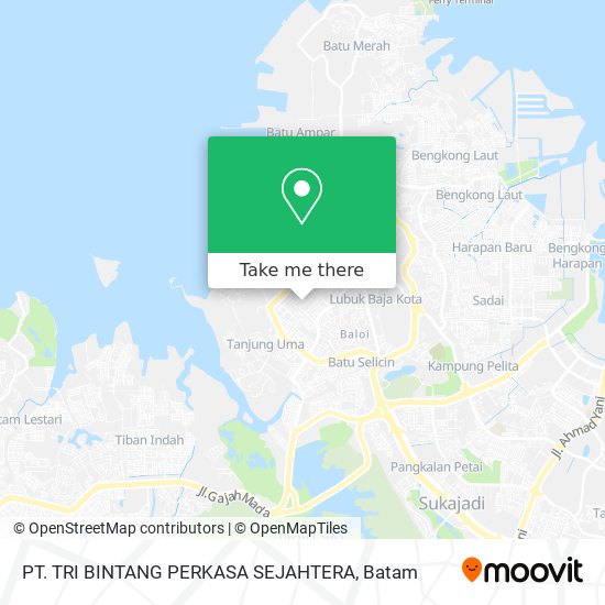 PT. TRI BINTANG PERKASA SEJAHTERA map