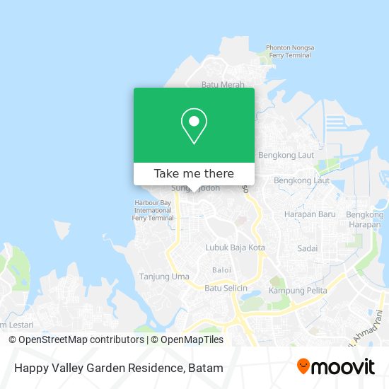 Happy Valley Garden Residence map