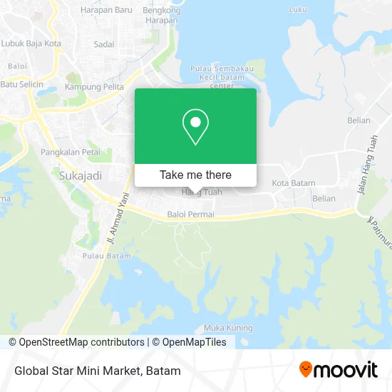 Global Star Mini Market map