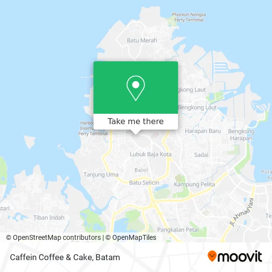 Caffein Coffee & Cake map