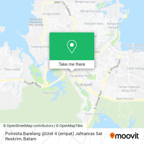 Polresta Barelang @Unit 4 (empat) Jahtanras Sat Reskrim map