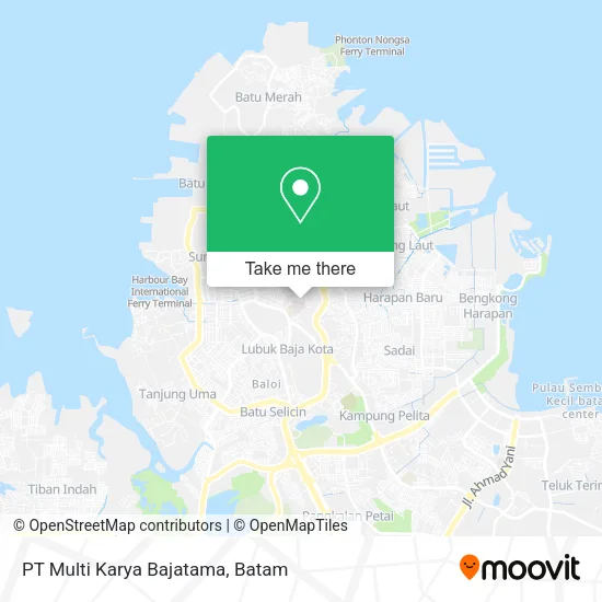 PT Multi Karya Bajatama map