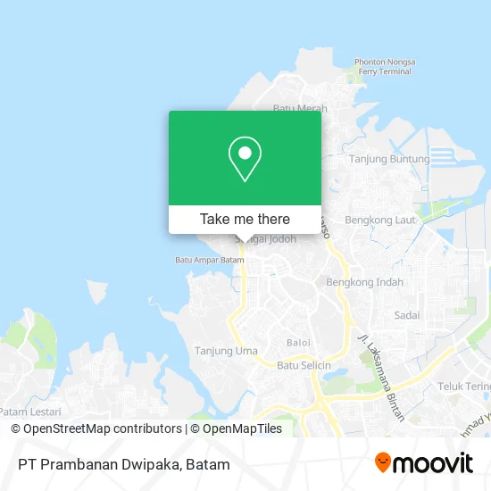 PT Prambanan Dwipaka map