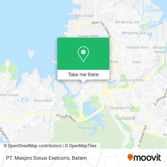 PT. Maxpro Solusi Exelcon's map