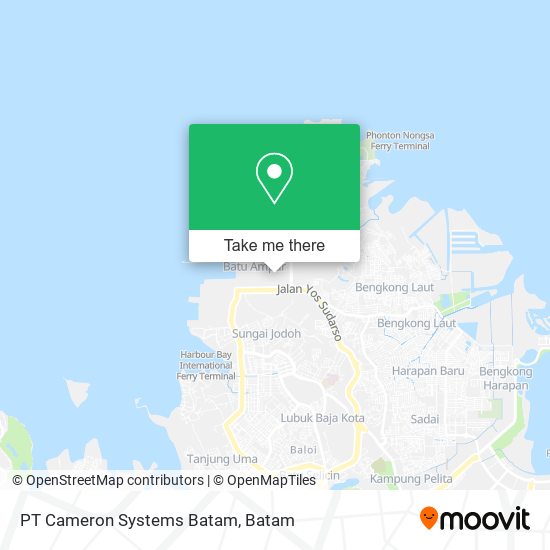 PT Cameron Systems Batam map