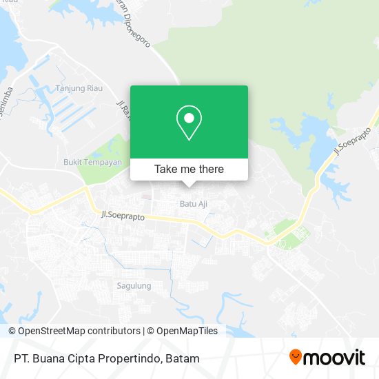 PT. Buana Cipta Propertindo map