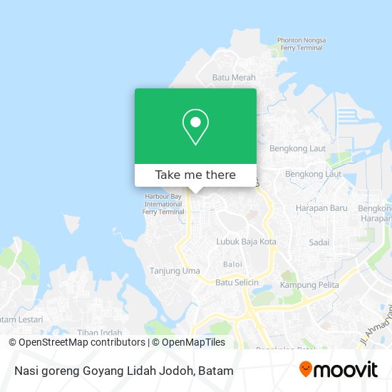 Nasi goreng Goyang Lidah Jodoh map