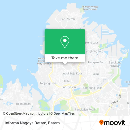 Informa Nagoya Batam map