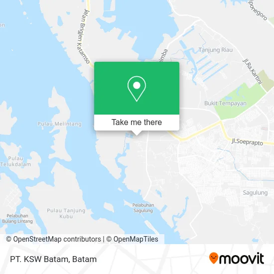 PT. KSW Batam map