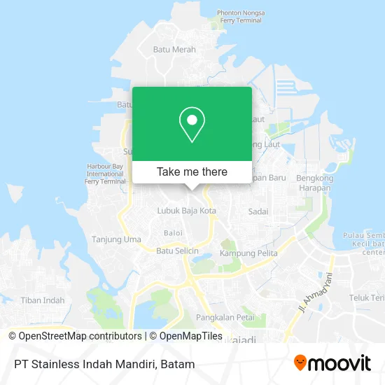 PT Stainless Indah Mandiri map