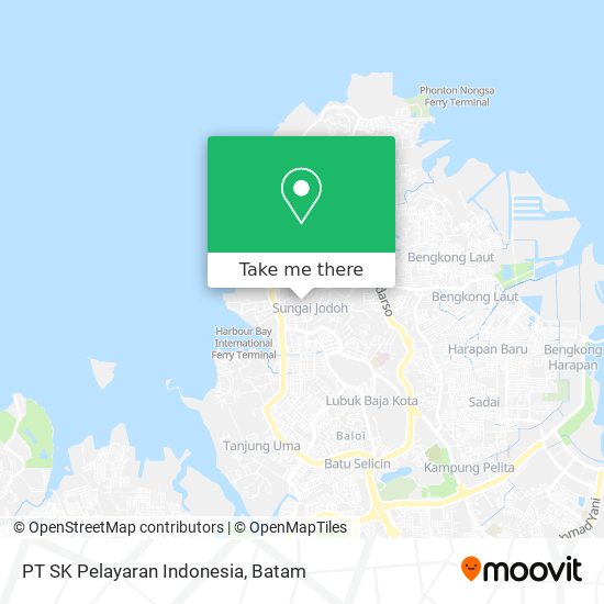 PT SK Pelayaran Indonesia map