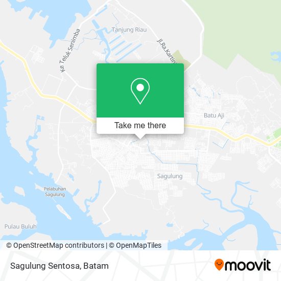 Sagulung Sentosa map