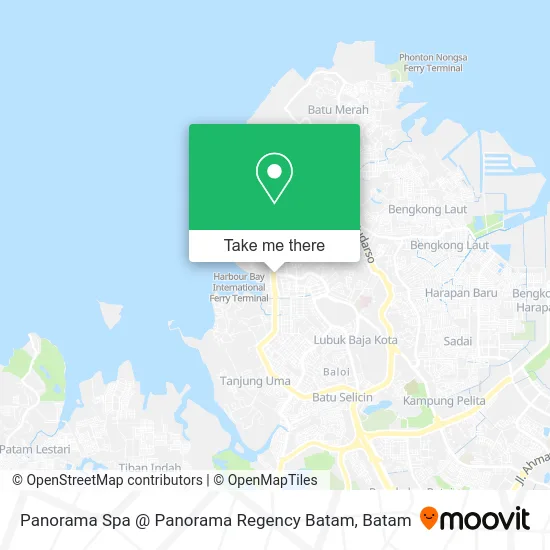 Panorama Spa @ Panorama Regency Batam map