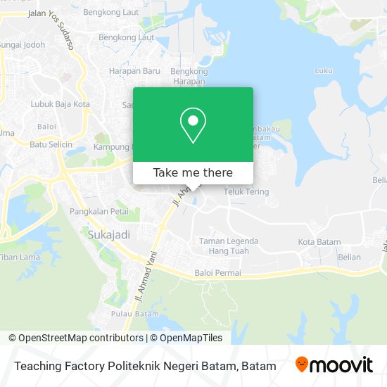 Teaching Factory Politeknik Negeri Batam map