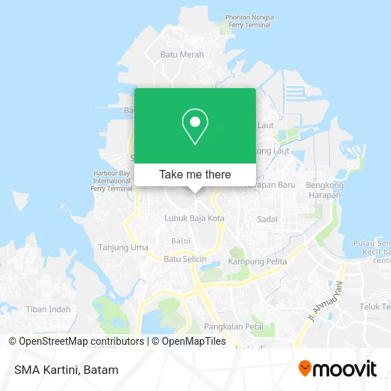 SMA Kartini map
