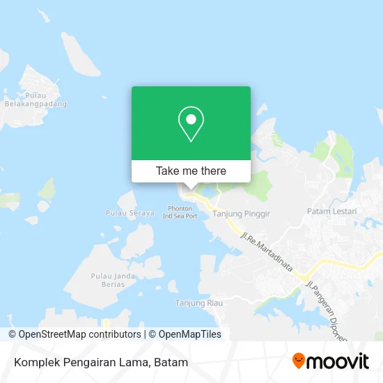 Komplek Pengairan Lama map