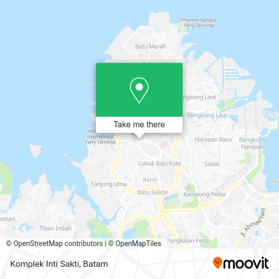 Komplek Inti Sakti map