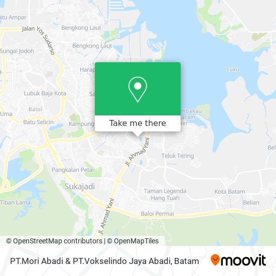 PT.Mori Abadi & PT.Vokselindo Jaya Abadi map