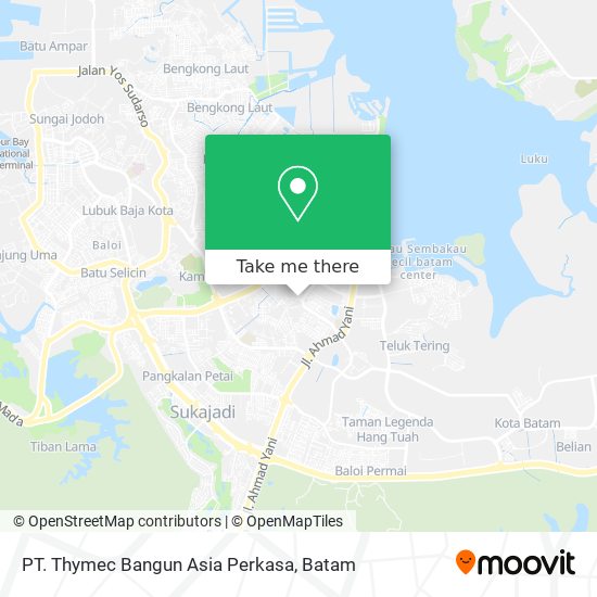 PT. Thymec Bangun Asia Perkasa map