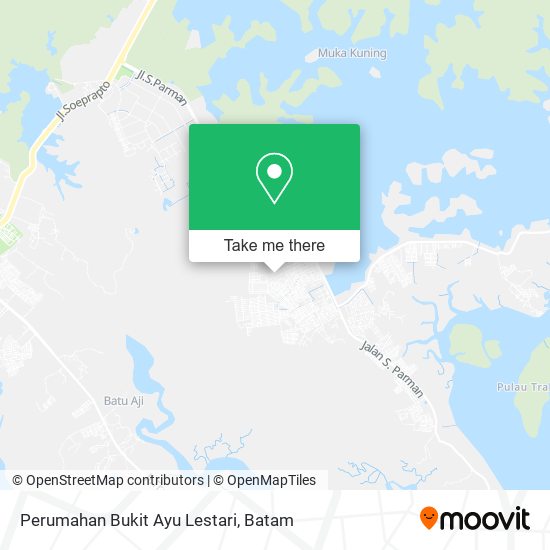 Perumahan Bukit Ayu Lestari map