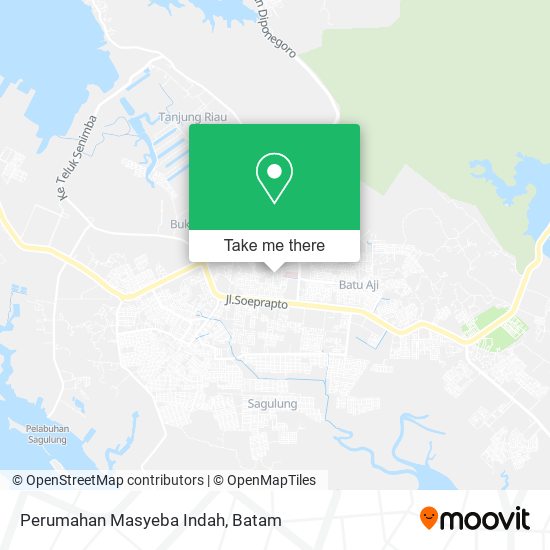 Perumahan Masyeba Indah map