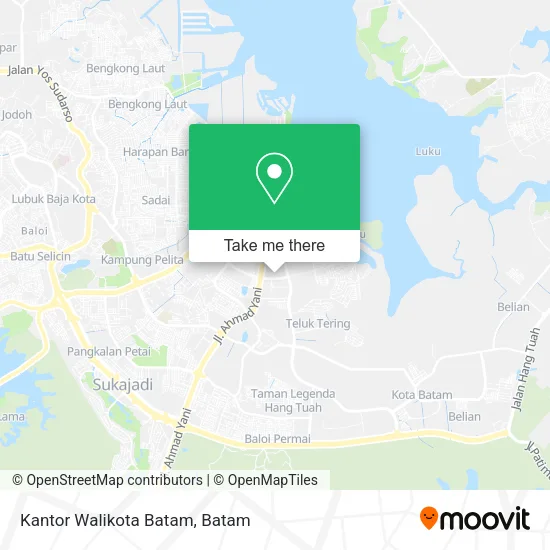 Kantor Walikota Batam map