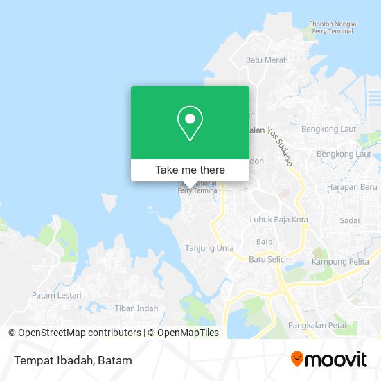 Tempat Ibadah map