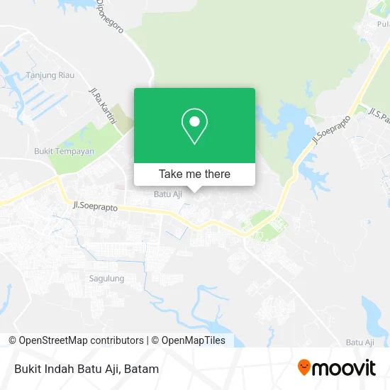 Bukit Indah Batu Aji map