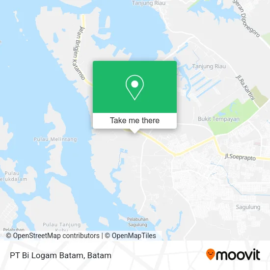 PT Bi Logam Batam map