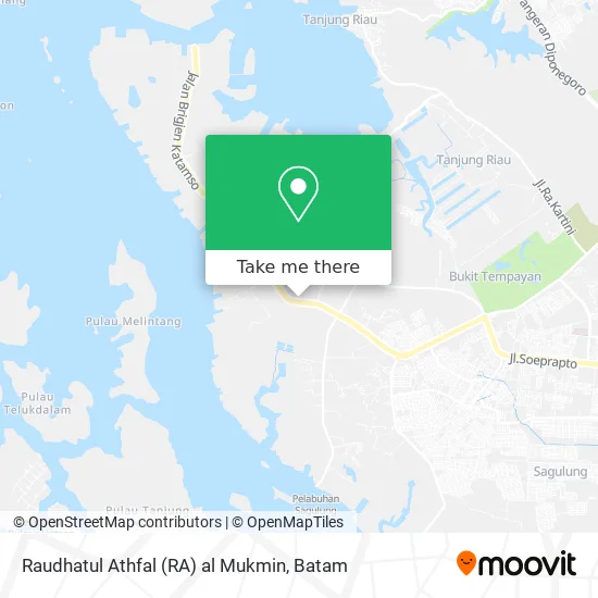 Raudhatul Athfal (RA) al Mukmin map