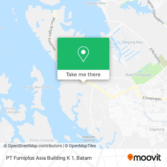 PT Furniplus Asia Building K 1 map