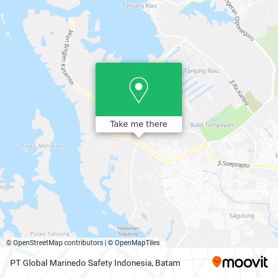 PT Global Marinedo Safety Indonesia map