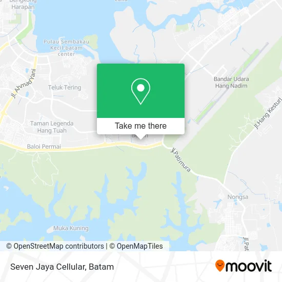 Seven Jaya Cellular map