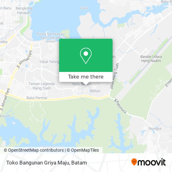 Toko Bangunan Griya Maju map