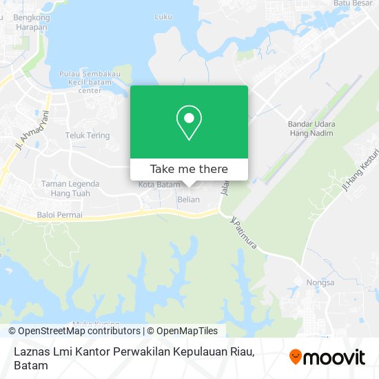 Laznas Lmi Kantor Perwakilan Kepulauan Riau map