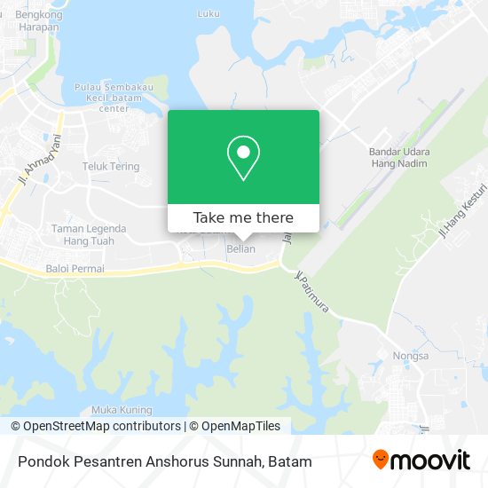 Pondok Pesantren Anshorus Sunnah map