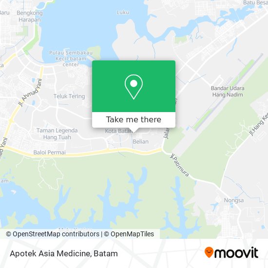 Apotek Asia Medicine map