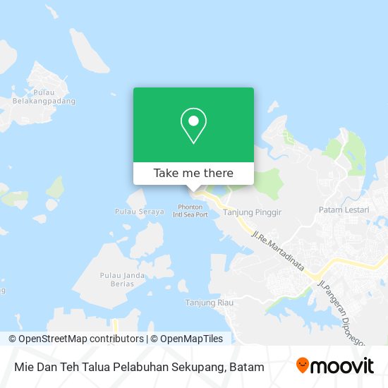 Mie Dan Teh Talua Pelabuhan Sekupang map