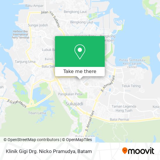 Klinik Gigi Drg. Nicko Pramudya map
